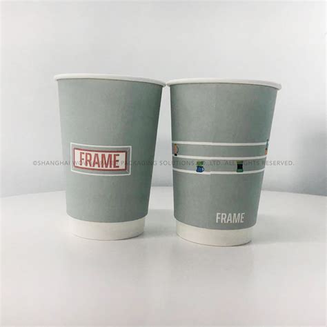 Wholesale Custom Logo Food Grade Factory Price Double Wall Paper Cup