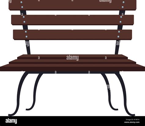 Park Bench Cartoon Vector Illustration Graphic Design Stock Vector Image And Art Alamy