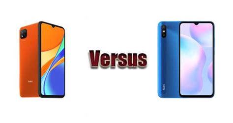 Xiaomi Redmi 9C vs Xiaomi Redmi 9A : comparación de características