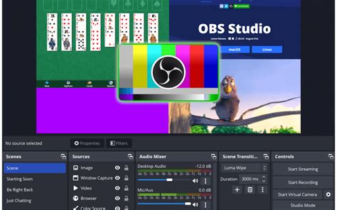 Obs Studio Logiciel Transfert Vhs Sur Pc Gratuit Studio Real