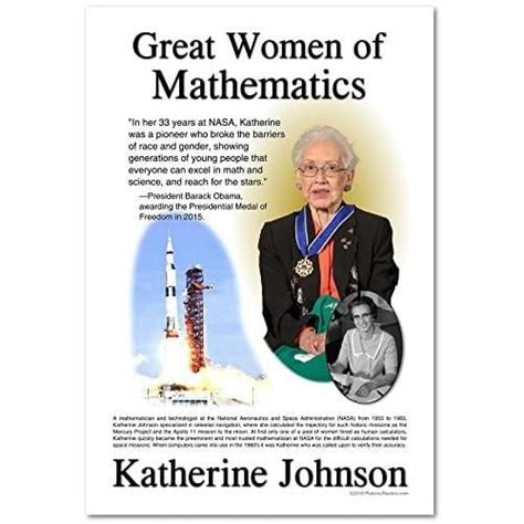 Great Women Of Mathematics Poster Katherine