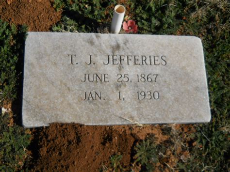 Thomas James Jefferies Sr 1867 1930 Find A Grave Memorial