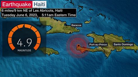 Haiti Earthquake Kills At Least 4 Weather Underground