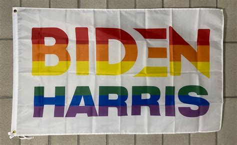 Joe Biden Kamala Harris President Flag Free Usa Ship Lgbtq Pride