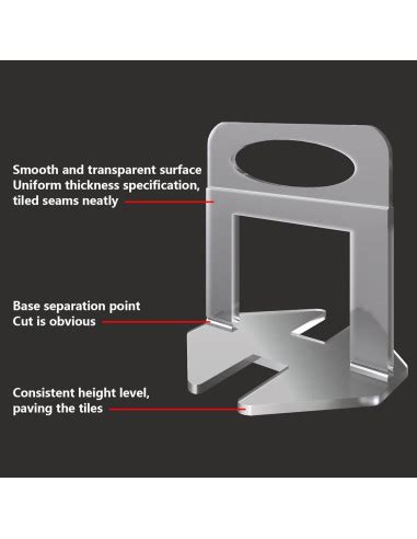 Tile Leveling System Clips Mm Pcs Bag