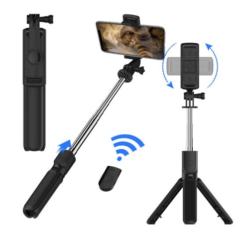 Promo Tongsis S03 Led Bluetooth Tripod 3in1 Selfie Stick Bluetooth