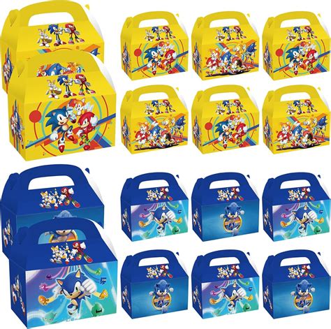 Bolsas De Fiesta Sonic Para Sonic The Hedgehog Suministros De Fiesta De