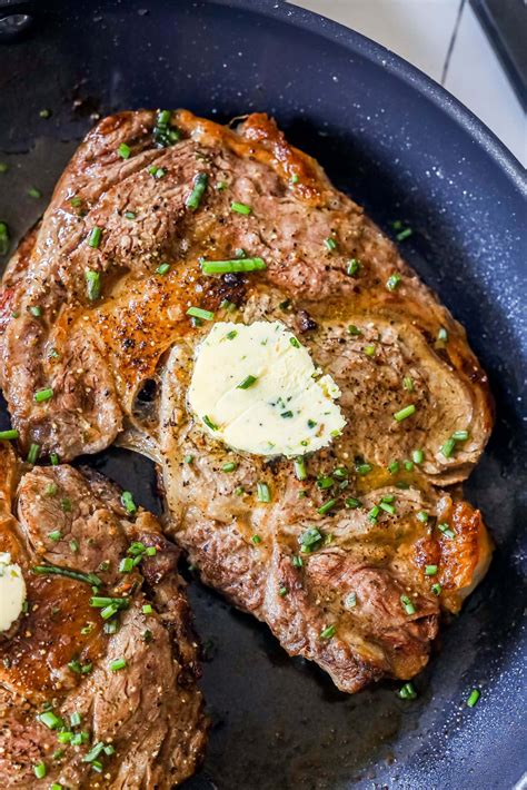 The Best Pan Fried Ribeye Steaks Sweet Cs Designs