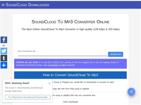 17 Best SoundCloud to Mp3 Converters | Inspirationfeed