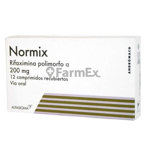 Normix 200 mg x 12 comprimidos