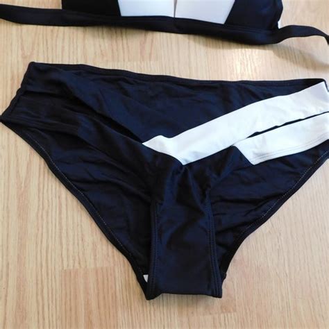 No Name Swim Juniors Xl Black White Bikini New Poshmark