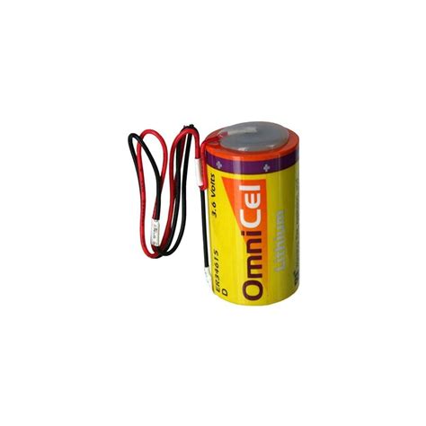 Omnicel Er V Ah Size D Lithium Battery With Wire Leads