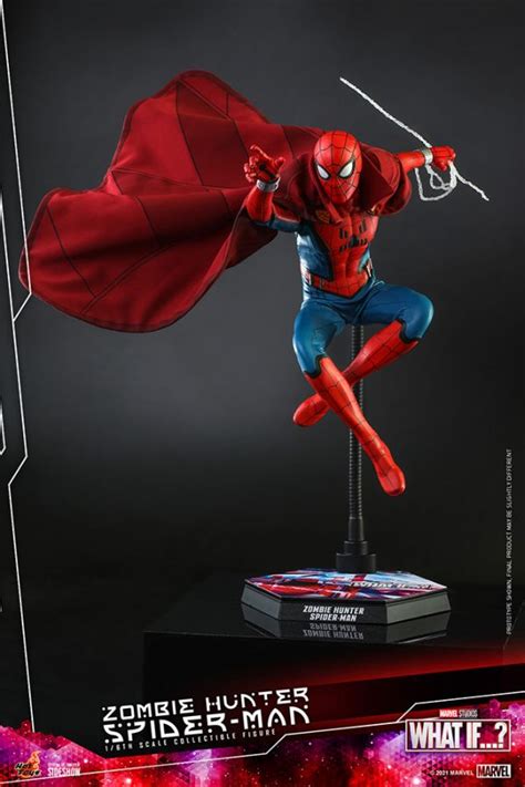 Hot Toys Unveils Zombie Hunter Spider Man Figure From Marvel S What If Series