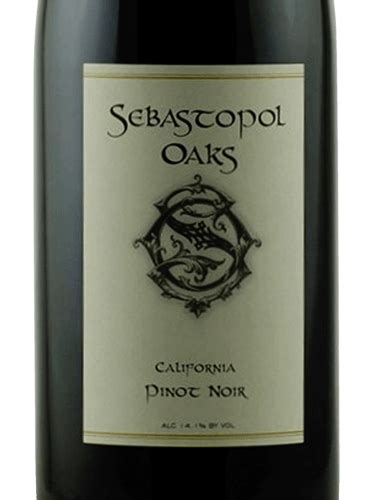 2020 Sebastopol Oaks Pinot Noir Vivino US