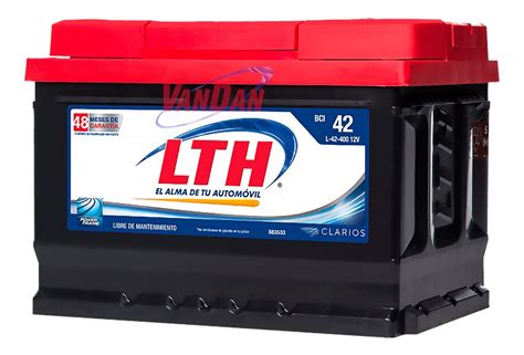 Batería Lth Modelo L 42 400 Para Platina Chevy Jetta Vw