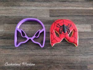 Emporte pièce masque spiderman Mini Miss Sugar