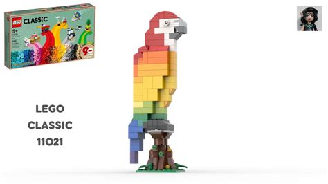 Rainbow Parrot Lego Classic 11021 Ideas How To Build Youtube