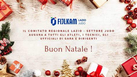 Federazione Italiana Judo Lotta Karate E Arti Marziali Buon Natale