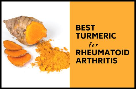 Turmeric For Rheumatoid Arthritis Reviews