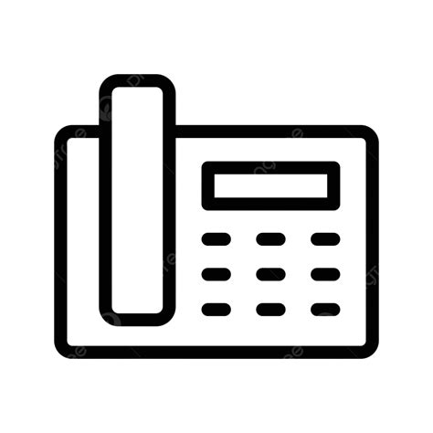 Landline Business Equipment Fax Vector Business Equipment Fax PNG