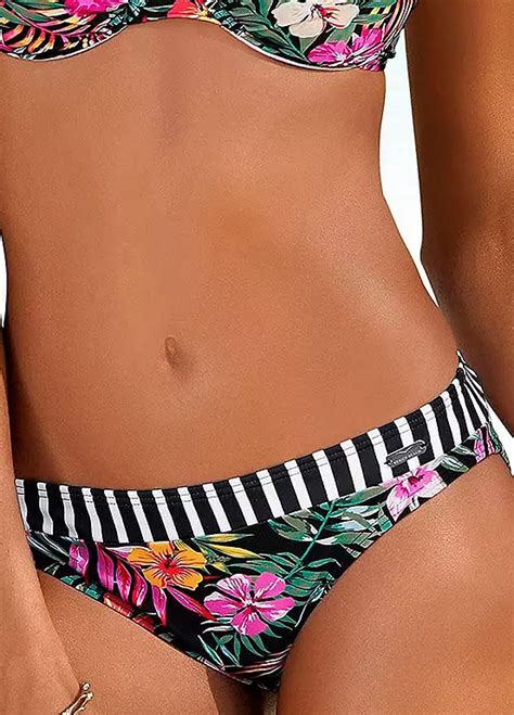 Venice Beach Tropical Print Bikini Bottoms LASCANA