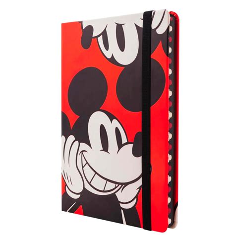 Libreta Notes Mickey Mouse Tama O A Hojas Mooving Librer A