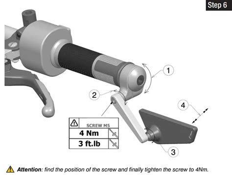 Rizoma Bs B Cut Edge Rear Mirror User Manual