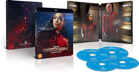 Star Trek Discovery Season Four Steelbook Blu Ray Region A B