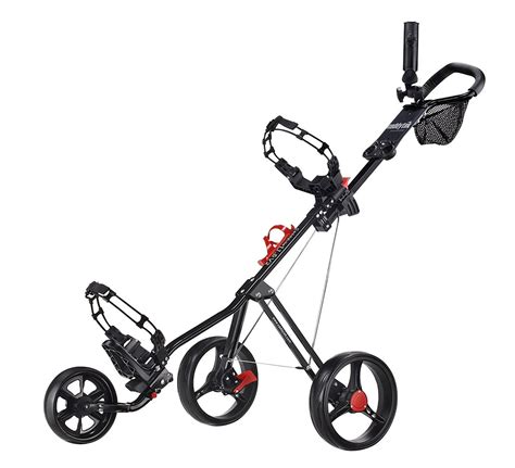 Caddytek Super Lite Golf Push Cart Caddy Lite 115 V2 Blackgreen Amazonca Sports And Outdoors