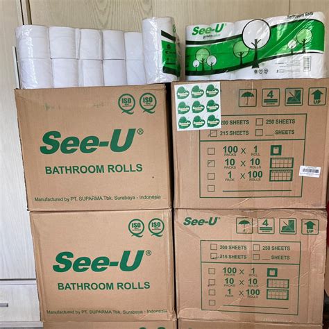 Jual Tissue See U Bathroom Roll Dus Carton Ctn Shopee Indonesia