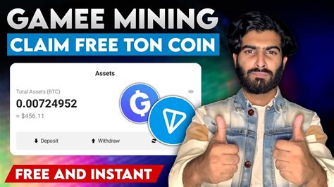 Gamee Token New Big Mining Airdrop Instant Claim Free Ton Coin New