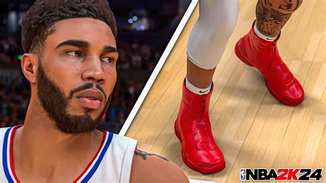 HOW TO MAKE MSCHF BIG RED BOOTS IN NBA 2K24 SHOE CREATOR NEXT GEN