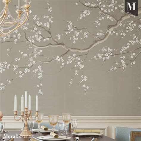 Cherry Blossom Mural Wallpaper - Mural Wall