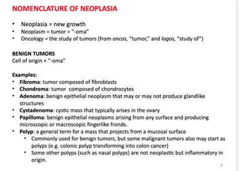 Neoplasia Russell L Pathology Of Neoplasia Flashcards Quizlet