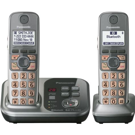 Panasonic DECT 6 0 Link To Cell Via Bluetooth Cordless Phone With