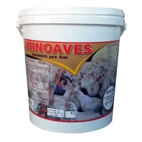 Aminoaves Kg Agrocave Nucleo Para Misturar Na Ra O Para Aves