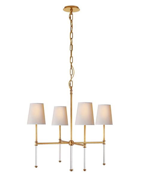 Золотая люстра "Дэмиан" • Louvre Home
