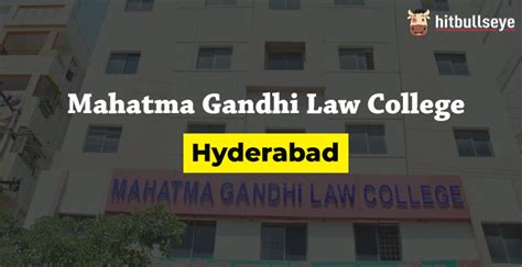 Mahatma Gandhi Law College Hyderabad - Admissions, Courses and ...