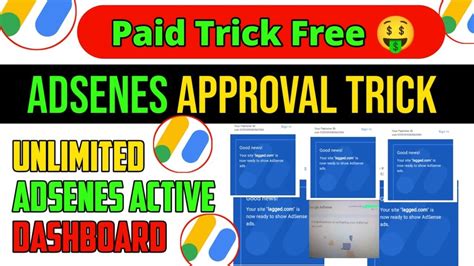 Unlimited Adsense Approval Trick 2023 Paid Trick Free Adsense