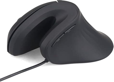 HXMJ Mouse vertical fio mouse óptico ergonômico USB 3 DPI