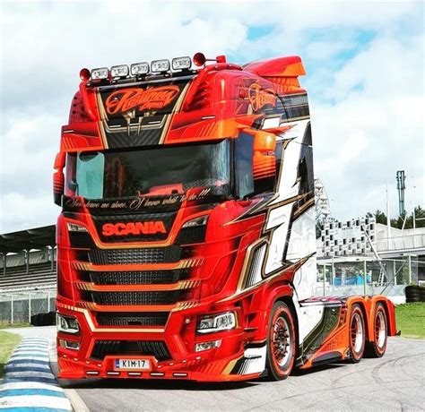 Truck Tattoo King Club Scania V8 Old Lorries Trucking Life Truck