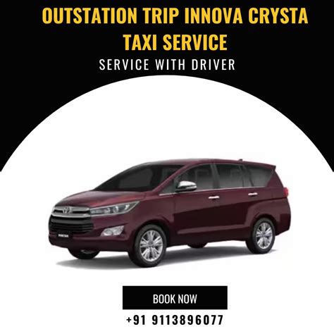 Innova Crysta Car Rental Services For Outstation Trips From Bangalore