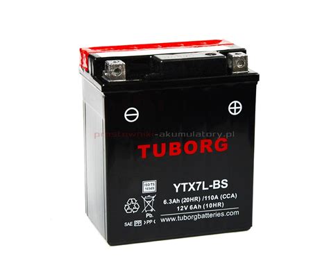 Akumulator Tuborg Ytx7l Bs 63ah 110a Agm Prostowniki Akumulatorypl