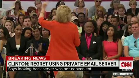 Hillary Clinton Defends Using Private Email Server But Regrets It