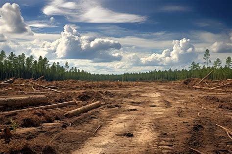 Deforestation wilderness landscape outdoors. AI | Free Photo - rawpixel