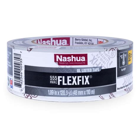 Nashua Tape In X Yd Flexfix Ul Listed Duct Tape Sealer