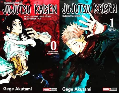 Manga Jujutsu Kaisen Tomos 0 Y 1 Panini Español Envío gratis