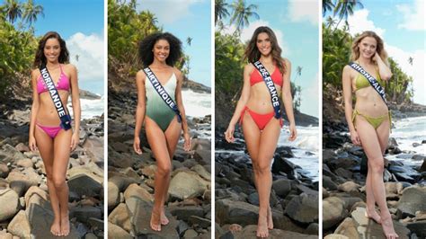 Miss France 2024 découvrez les 30 candidates en maillot de bain