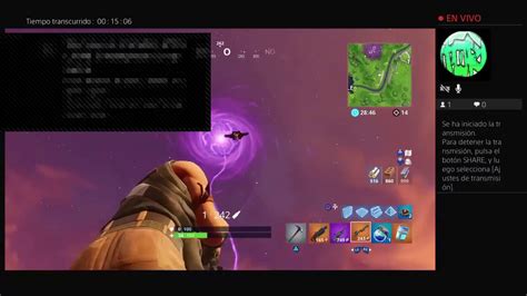 Jugando Fortnite Patio De Juegos YouTube