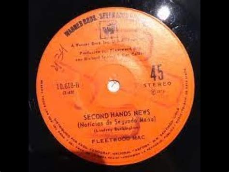 Fleetwood Mac Second Hand News Lyrics Youtube